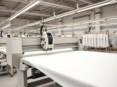 Proses cutting & pattern in-house untuk presisi produksi.