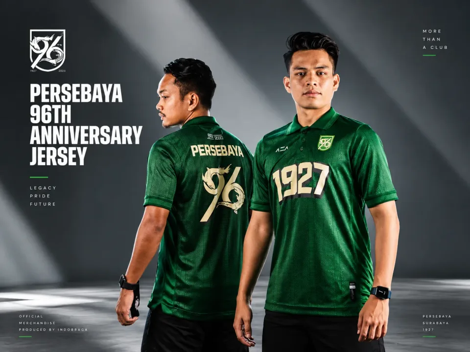Persibaya Official Jersey — Produced by Indobraga
