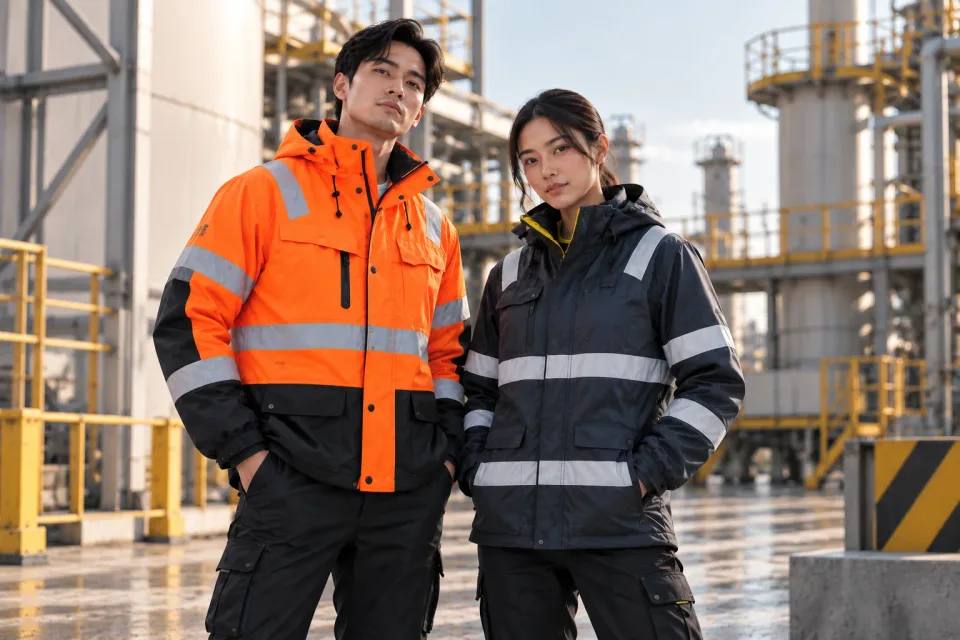 CUSTOM SAFETY JACKET — Trusted by Industrial Teams