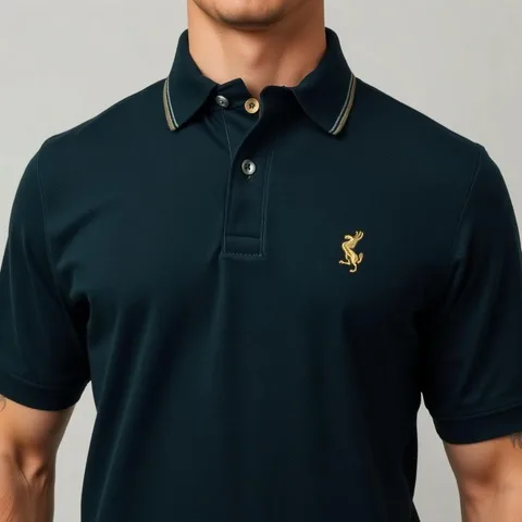 Packing polo shirt official untuk pengiriman korporat.