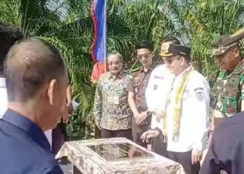 Peresmian Jembatan Air Lematang di Desa Ujan Mas Lama, Muara Enim Diresmikan langsung Pj.Gubernur Sumsel