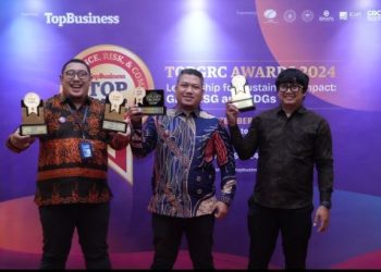 Tata Kelola Terintegrasi Perusahaan Makin Baik, Bukit Asam (PTBA) Raih 4 Penghargaan TOP GRC Awards