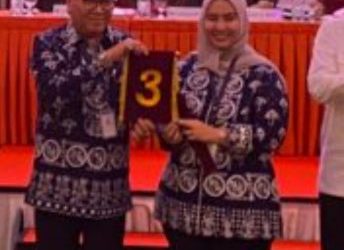 H.Nasrun Umar Dan Lia Anggraini Resmi Memperoleh Nomor Urut 3 Sebagai Calon Bupati & wakil Bupati Muara Enim 2024