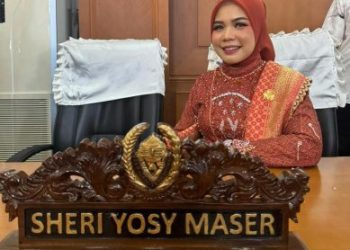 Sheri Yosy Maser, Resmi Dilantik Sebagai Anggota DPRD Kabupaten Muara Enim