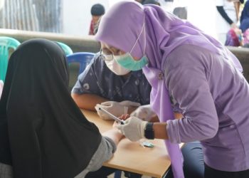 Bukit Asam (PTBA) Unit Dermaga Kertapati Gelar Pengobatan Gratis dan Penanganan Stunting