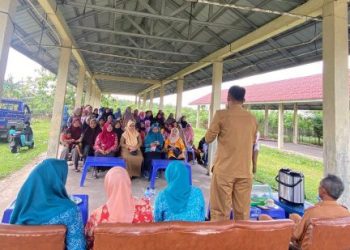 Gelar Pasar Murah, Camat Gelumbang : Diharapakan Perusahaan Dapat Berkontribusi untuk Warga