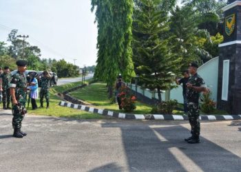 Yonkav 5/DPC Terima Kunjungan Kerja Danpussenkav TNI AD