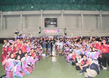 Marching Band Bukit Asam Juara Umum Musi Soundsport Competition 2024