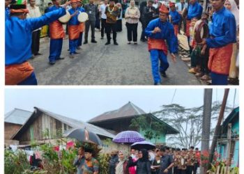 Kampanye Terbuka Calon Bupati dan Wakil Bupati Muara Enim Nomor Urut 3,Masyarakat Semende Darat Tengah siap memenangkan HNU-LIA Dipilkada 2024-2029