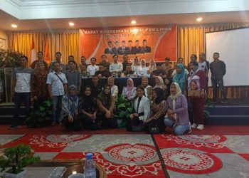 Bawaslu Kabupaten Muara Enim Gelar Rapat Koordinasi Saksi Pilkada 2024
