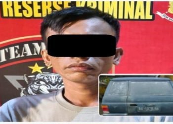 Pelaku Pencuri Mobil di Desa Talang Taling Gelumbang Ditangkap Team Puma 