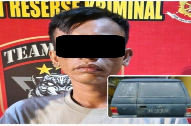 Pelaku Pencuri Mobil di Desa Talang Taling Gelumbang Ditangkap Team Puma