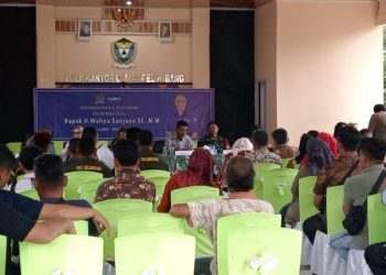 Kunker di Gelumbang, Wahyu Sanjaya Siap Berkomunikasi