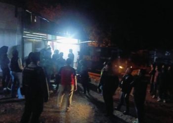 Razia Tempat Hiburan Malam Cafe Queen 99 di Sungai Tebu
