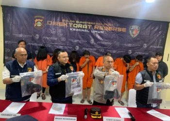 Sindikat Pencurian Toko Swalayan Lintas Provinsi Diringkus Ditreskrimum Polda Sumsel