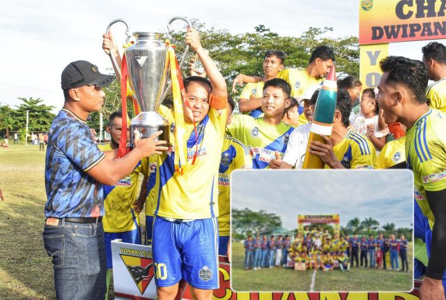 Final Turnamen Sepak Bola Dwipangga Cup XXIV, Waka Waka FC Boyong Piala Danyonkav 5/DPC.