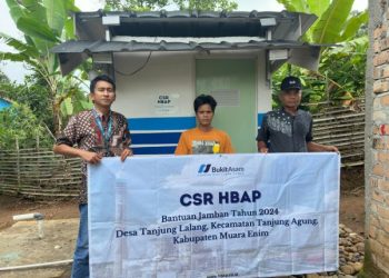 PT HBAP Optimalkan FABA Untuk Bangun Jamban Sehat di Desa Tanjung Lalang
