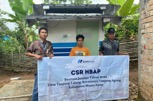 PT HBAP Optimalkan FABA Untuk Bangun Jamban Sehat di Desa Tanjung Lalang
