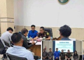 Kejari Muara Enim Sita Barang Bukti Dugaan Kasus Korupsi Proyek Pembangunan Siring Dinas PUPR