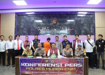 Bapak Kandung Bakar Anak Kandung di Desa Prabu Menang Lubai Ulu Muara Enim Diancam 15 Tahun Penjara