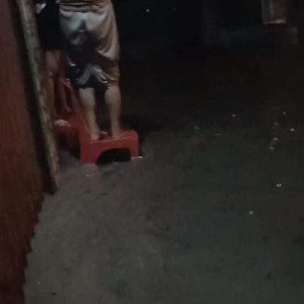 Breaking News, Malam Ini Kawasan Desa Muara Lawai Muara Enim Dilanda Banjir