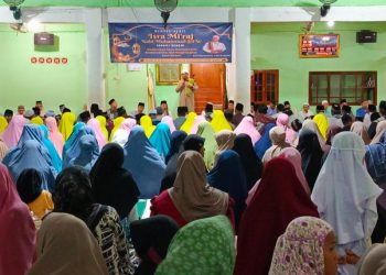 Peringatan Isra Mi’raj 1446 H Dimasjid Al-Mukminun Ujanmas Baru: Momentum Evaluasi Keteladanan Nabi Muhammad SAW