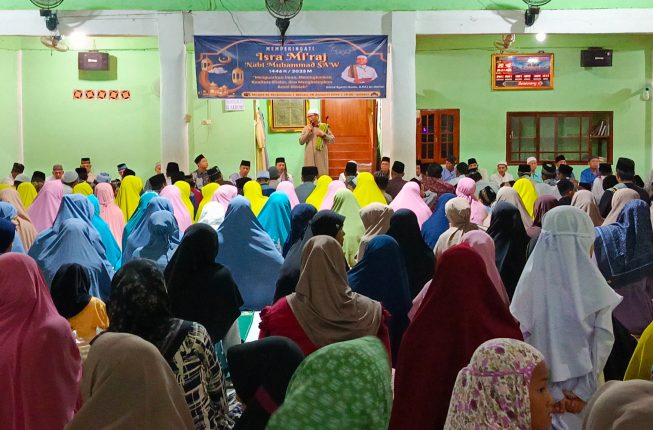 Peringatan Isra Mi’raj 1446 H Dimasjid Al-Mukminun Ujanmas Baru: Momentum Evaluasi Keteladanan Nabi Muhammad SAW