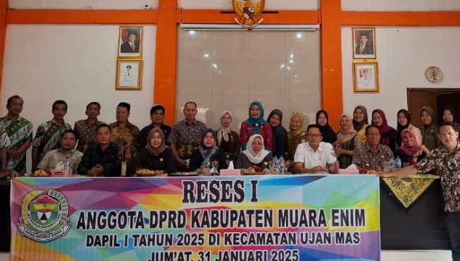Anggota DPRD Muara Enim Dapil 1 Gelar Reses Pertama di Kecamatan Ujanmas
