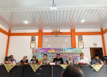 Anggota DPRD Muara Enim Dapil 1 Gelar Reses, Serap Aspirasi Masyarakat Kecamatan Ujanmas