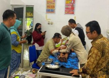 Yonkav 5/DPC Karang Endah Gelar Sunat Massal Gratis