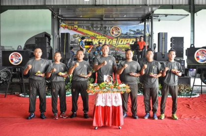 Rangkaian Puncak Acara Syukuran HUT Kavad dan Yonkav 5/DPC Karang Endah Berlangsung Semarak
