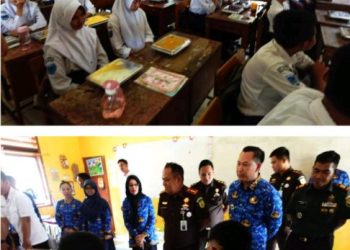 Kajari Muara Enim Turun Kelapangan Pantau Makan Bergizi Gratis di 13 Sekolah