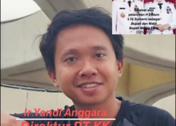 Direktur PT. KK Sriwijaya Yandi Anggara Ucapkan Selamat atas Pelantikan Edison & Sumarni Sebagai Bupati dan Wakil Bupati Muara Enim 2025-2030