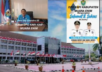 Ketua DPD KNPI Muara Enim Ucapkan Selamat atas Pelantikan Edison & Sumarni Sebagai Bupati dan Wakil Bupati Muara Enim Periode 2025-2030