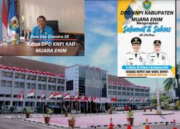 Ketua DPD KNPI Muara Enim Ucapkan Selamat atas Pelantikan Edison & Sumarni Sebagai Bupati dan Wakil Bupati Muara Enim Periode 2025-2030