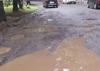 Instruksi Wabup Muara Enim, PT DBU Harus Perbaiki Jalan Rusak di Muara Enim