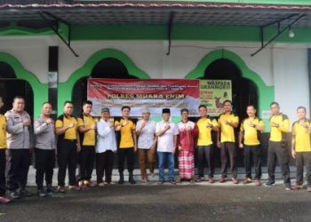 Sambut Ramadhan 1446 H Polres Muara Enim dan Polsek Jajaran Gelar “Baksos Polri Presisi”