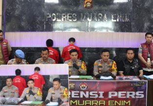 Pelaku Penambangan Batu Bara Ilegal di Wilayah Lawang Kidul Muara Enim Diamankan