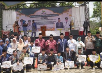 Sekda Resmi Tutup MTQ ke-41, Kafilah Muara Enim Pertahankan Juara Umum