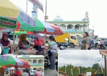 Dimanjakan Delman, Pasar Beduk Ramadhan Gelumbang Makin Padat Pengunjung