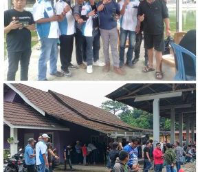 PT Bukit Asam Gelar Lomba Mancing dan Buka Puasa Bersama Insan Pers dan Ormas di Muara Enim