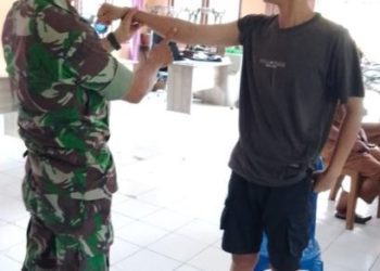 Upaya Babinsa Koramil 04/Gunung Megang Jaring Pemuda Terbaik untuk TNI AD