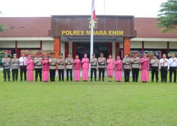 Sertijab Dalam Estafet Kepemimpinan, Warna Baru di Polres Muara Enim
