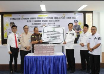 Kejari Muara Enim Umumkan Pulihkan Keuangan Daerah