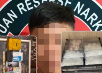 Pengedar Narkoba di Perlintasan Rel KAI Muara Enim Diringkus 