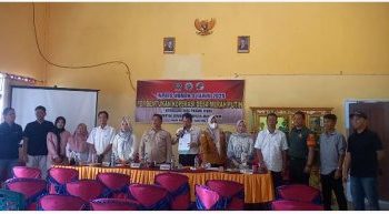 Babinsa Koramil 04/Gunung Megang Hadiri Musdesus Pembentukan Koperasi Merah Putih di Desa Padang Bindu