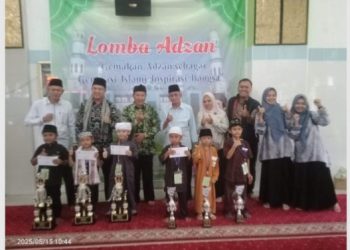 Latih Mental Anak- Anak ,P4ABI Islamic Centre Muara Enim Gelar Lomba Adzan