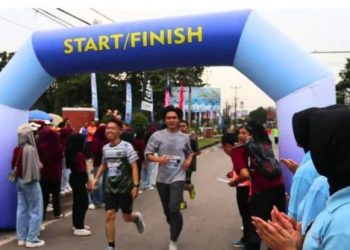 Rebutkan Medali dan Door Prize 1000 Pelari Ikuti Muara Enim Tourism Fun Run 5k