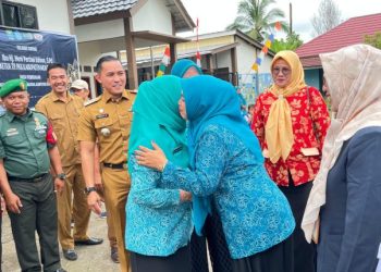 Danramil 404/04 Gunung Megang Hadiri Pelatihan Pembuatan Jumpuan di Desa Banuayu