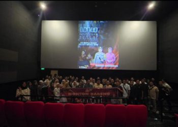Edukasi Masyarakat, Polres Muara Enim Ajak Nobar Film “Sayap-Sayap Patah 2”